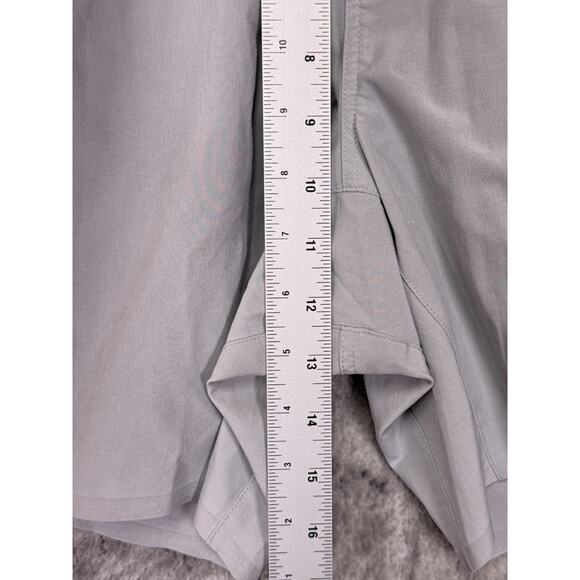 Ten Thousand Interval Shorts Small Mens Pull On Lined 7" Athletic In Stone Gray - Picture 4 of 6